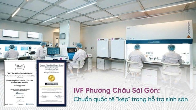 IVF Phuong Chau Saigon ទទួលបានវិញ្ញាបនប័ត្រ RTAC ឡើងវិញ៖ ស្តង់ដារអន្តរជាតិសម្រាប់ការបន្តពូជជំនួយ - រូបថត ១. IVF Phương Châu Sài Gòn tái đạt chứng nhận RTAC: Chuẩn quốc tế hỗ trợ sinh sản- Ảnh 1.