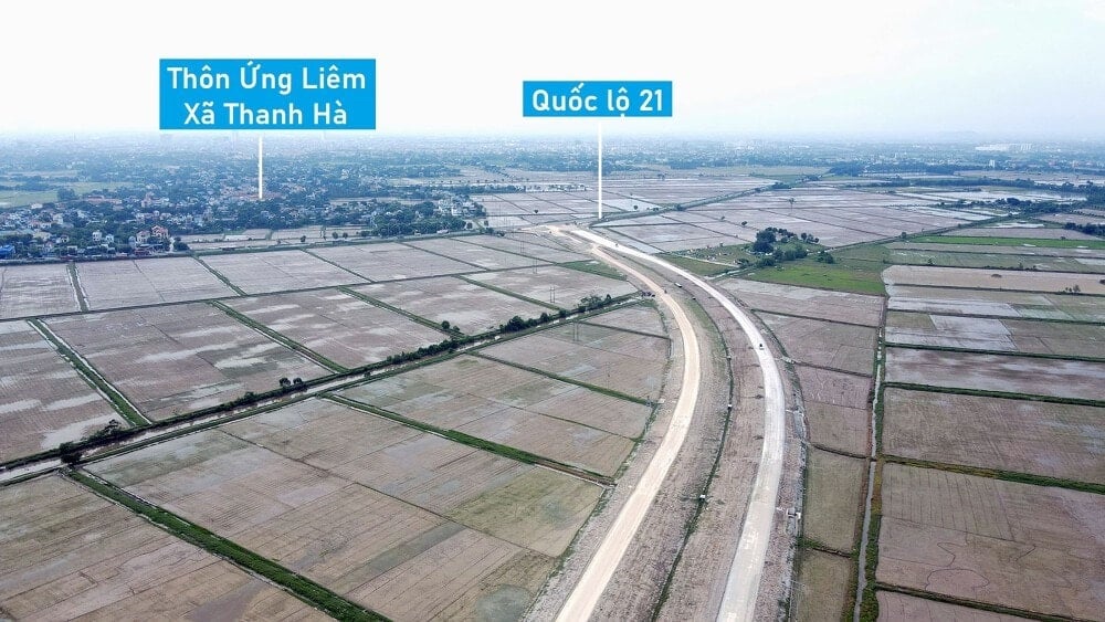 Một đoạn của trục đường kinh tế T4 đang trong giai đoạn thi công trên địa bàn tỉnh Hà Nam.