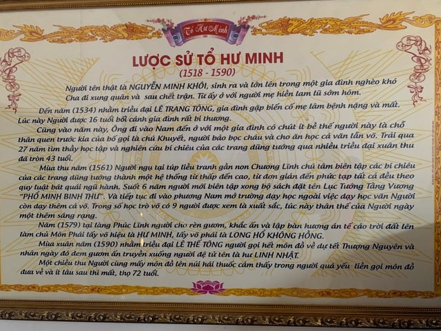 Long Phuoc antika pagod: Hemligheten bakom berömda vietnamesiska generalers kampsporter - Foto 2. Chùa cổ Long Phước: Bí ẩn tuyệt học võ công của các danh tướng Việt Nam- Ảnh 2.