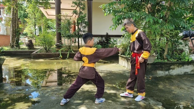 Long Phuocs antika pagod: Hemligheten bakom berömda vietnamesiska generalers kampsporter - Foto 4. Chùa cổ Long Phước: Bí ẩn tuyệt học võ công của các danh tướng Việt Nam- Ảnh 4.