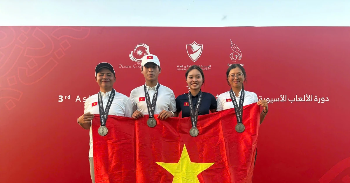 Đội tuyển golf Việt Nam giành 2 tấm huy chương lịch sử tại Asian Youth Games 2025
