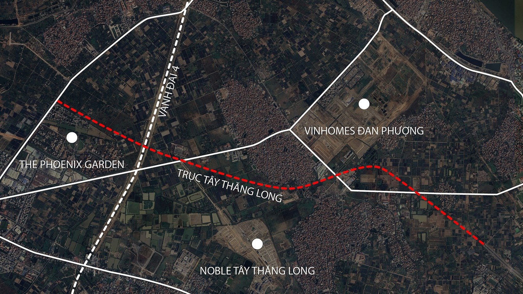 Planeringsdiagrammet för Tay Thang Long-rutten är under uppbyggnad.
