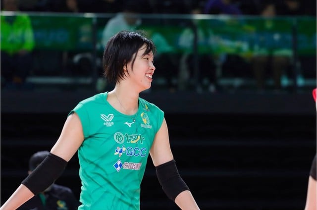 Thanh Thuys senaste matchschema mot Gunna Green Wings Club i den japanska turneringen - Foto 1. Lịch thi đấu mới nhất của Thanh Thúy cùng CLB  Gunna Green Wings tại giải Nhật Bản- Ảnh 1.