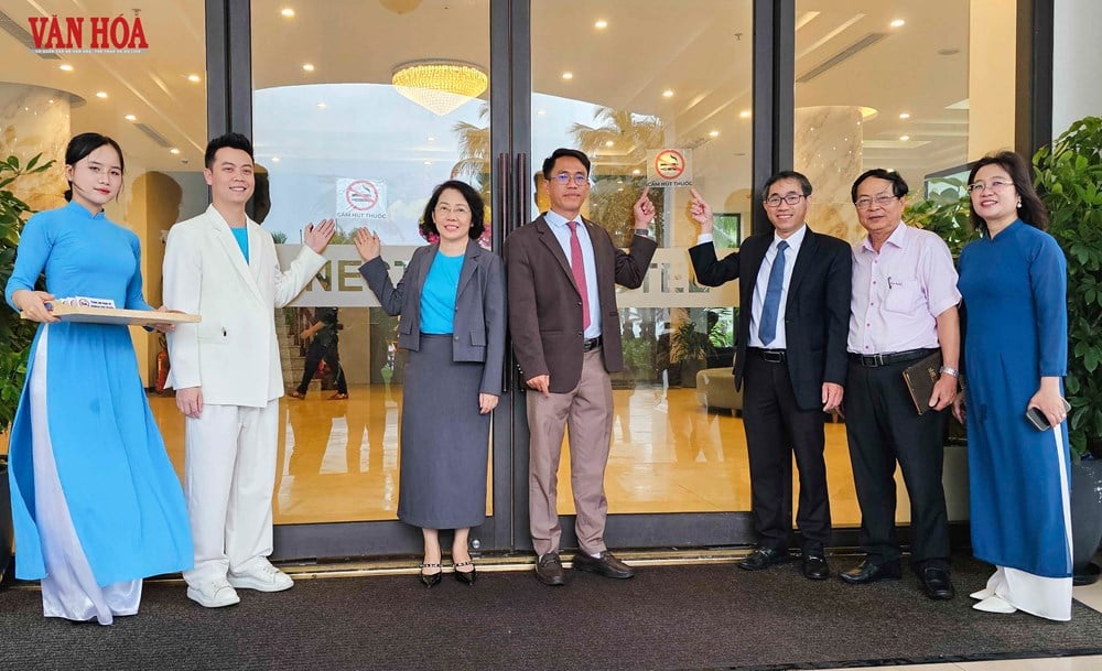 Phát động Chiến dịch “Môi trường không khói thuốc” tại nhà hàng, khách sạn và địa điểm công cộng - Ảnh 7.