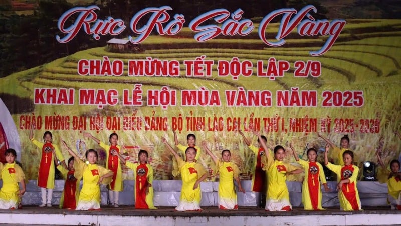 Gyllene säsongsfestivalen 2025 i Mu Cang Chai kommun.