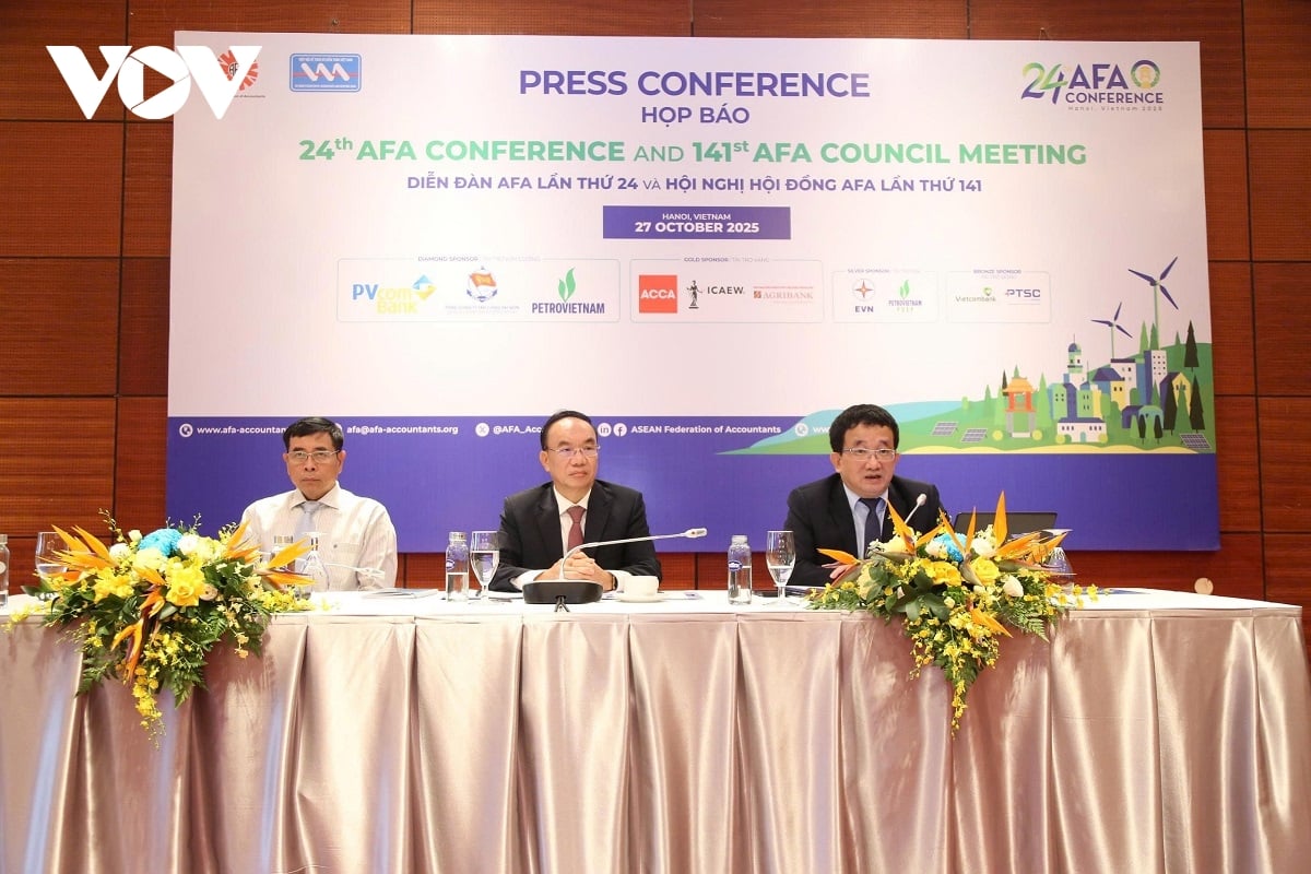 Hội nghị Kế toán ASEAN lần thứ 24 (AFA 24) và Hội nghị Hội đồng AFA lần thứ 141 sẽ diễn ra trong hai ngày 30 và 31/10/2025.