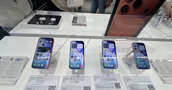iPhone 17 rớt giá mạnh chỉ sau 1 tháng ra mắt