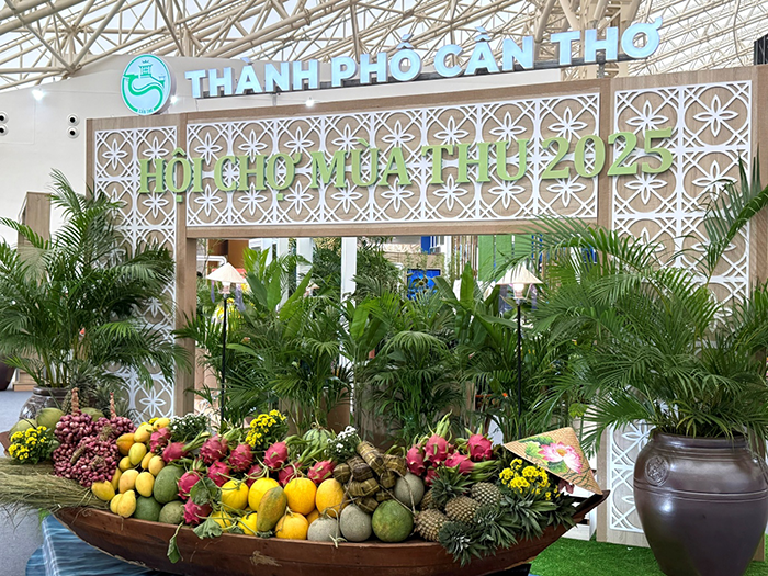 Cần Thơ xúc tiến thương mại, giới thiệu sản phẩm chỉ dẫn địa lý tại Hội chợ Mùa Thu 2025