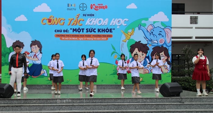 “Một sức khỏe” trang bị kiến thức khoa học cho hàng ngàn học sinh - Ảnh 4.