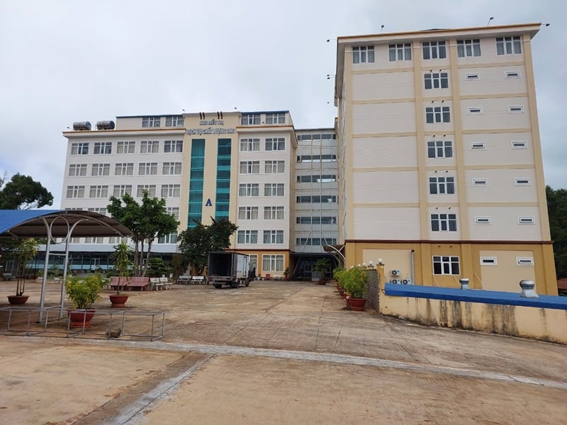 Proiectul Spitalului General Binh An Gia Lai s-a confruntat cu probleme juridice și nu a fost încă pus în funcțiune. Foto: Tien Thanh.