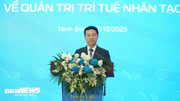 Minister for vitenskap og teknologi Nguyen Manh Hung. (Foto: Nguyen Trung)