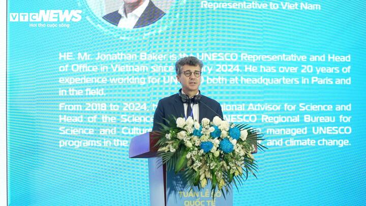 Jonathan Baker, sjefsrepresentant for UNESCOs kontor i Vietnam. (Foto: Nguyen Trung)