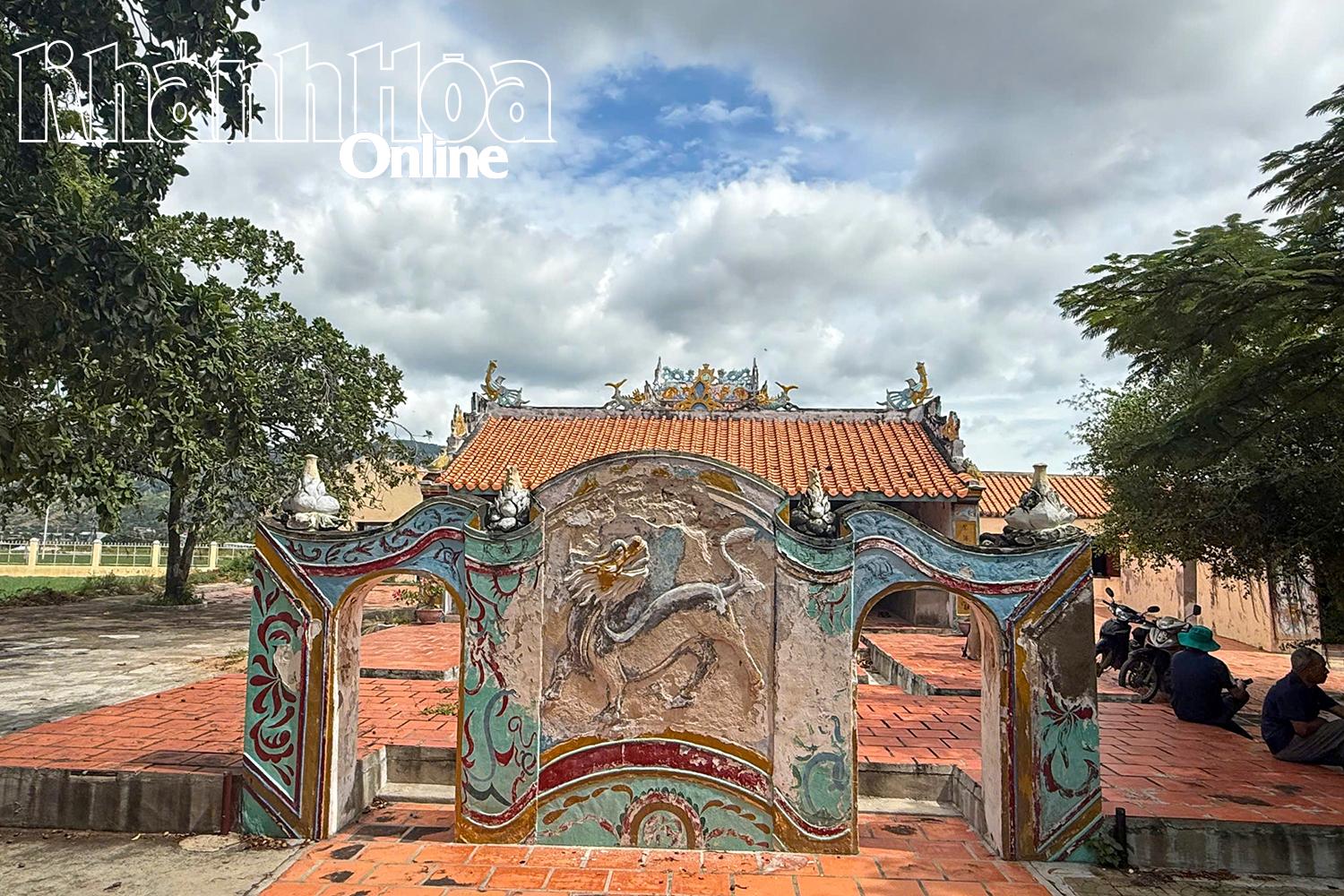 Den nåværende tilstanden til Khanh Nhon-familiens nasjonale relikvie.