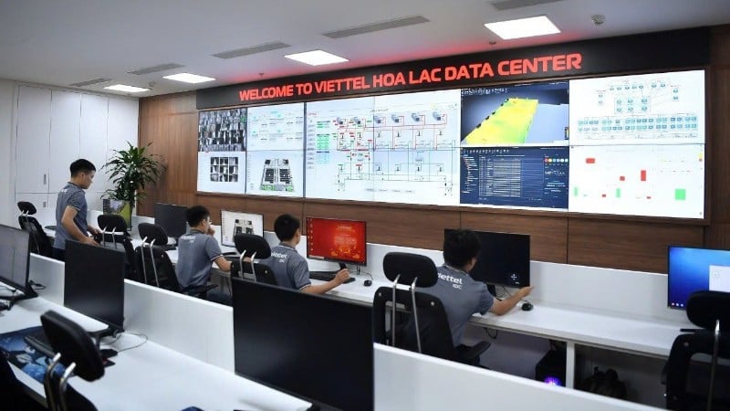 Sistem Pusat Data Viettel IDC direka untuk memastikan piawaian antarabangsa.