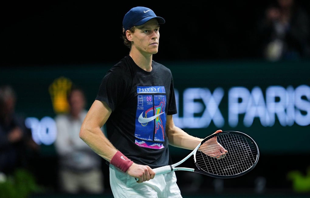 Sinner có cơ hội soán ngôi số một thế giới của Alcaraz tại Paris Masters - 1