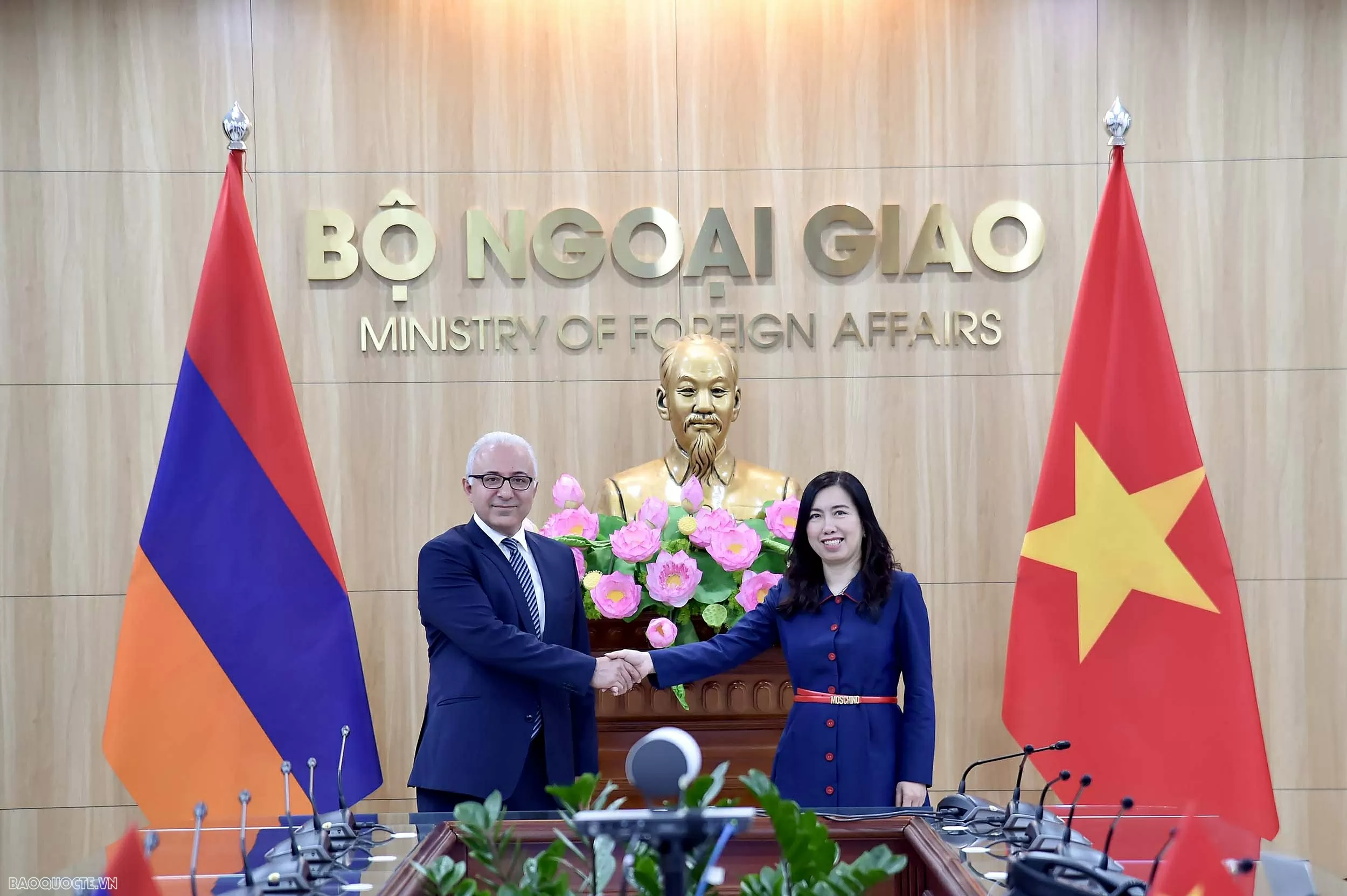 Consulta Política Viceministerial Vietnam-Armenia Tham vấn chính trị cấp Thứ trưởng Việt Nam-Armenia