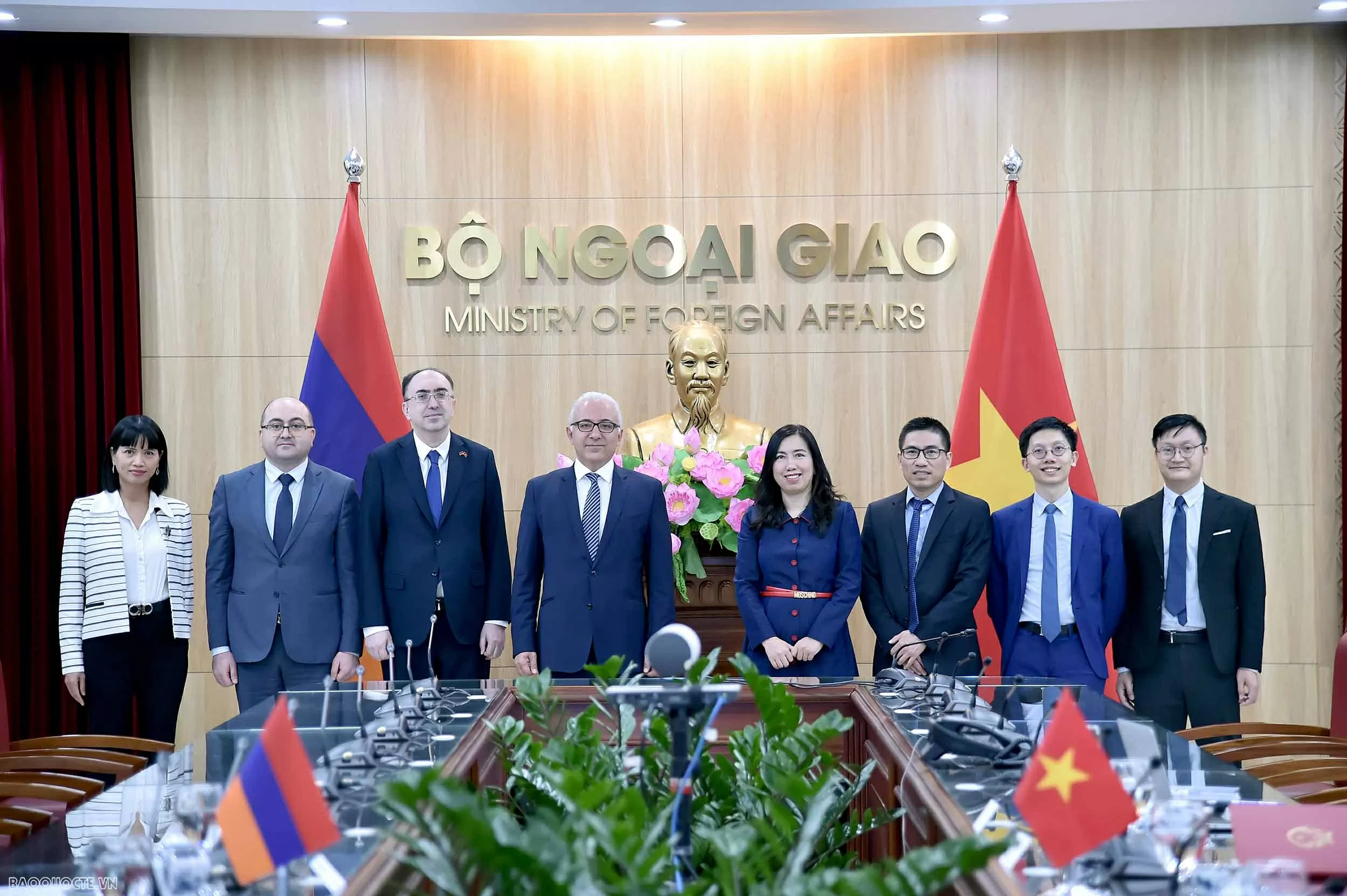 Consulta Política Viceministerial Vietnam-Armenia Tham vấn chính trị cấp Thứ trưởng Việt Nam-Armenia