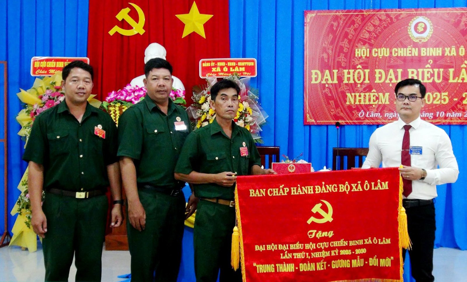 Hội Cựu chiến binh xã Ô Lâm đề ra 3 khâu đột phát trong nhiệm kỳ mới
