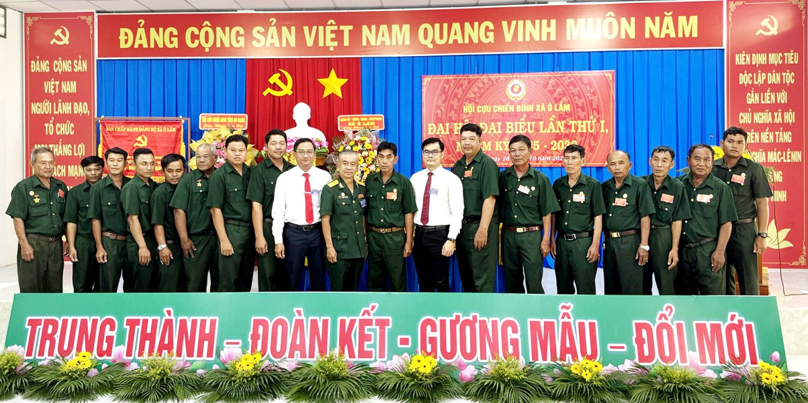 Hội Cựu chiến binh xã Ô Lâm đề ra 3 khâu đột phát trong nhiệm kỳ mới