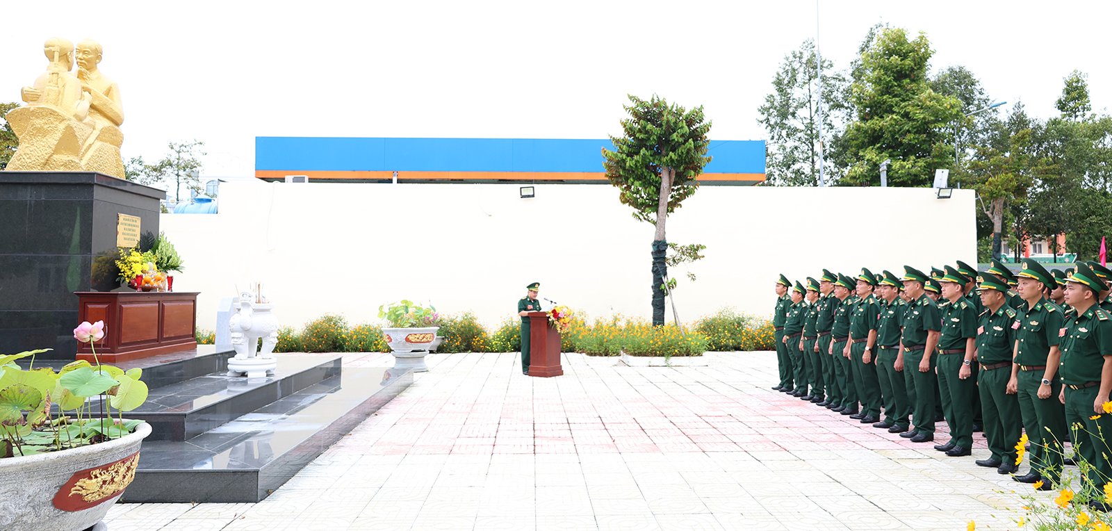 Los jóvenes de la Guardia Fronteriza Provincial de An Giang son proactivos y creativos y contribuyen a construir una frontera fuerte.