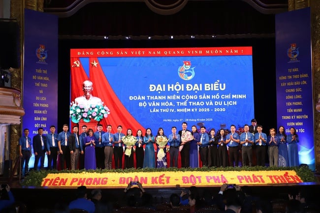 Đại hội đại biểu đoàn TNCS Hồ Chí Minh Bộ VHTTDL lần thứ VI, nhiệm kỳ 2025-2030: Bầu ra 27 thành viên nhiệm kỳ mới - Ảnh 6.