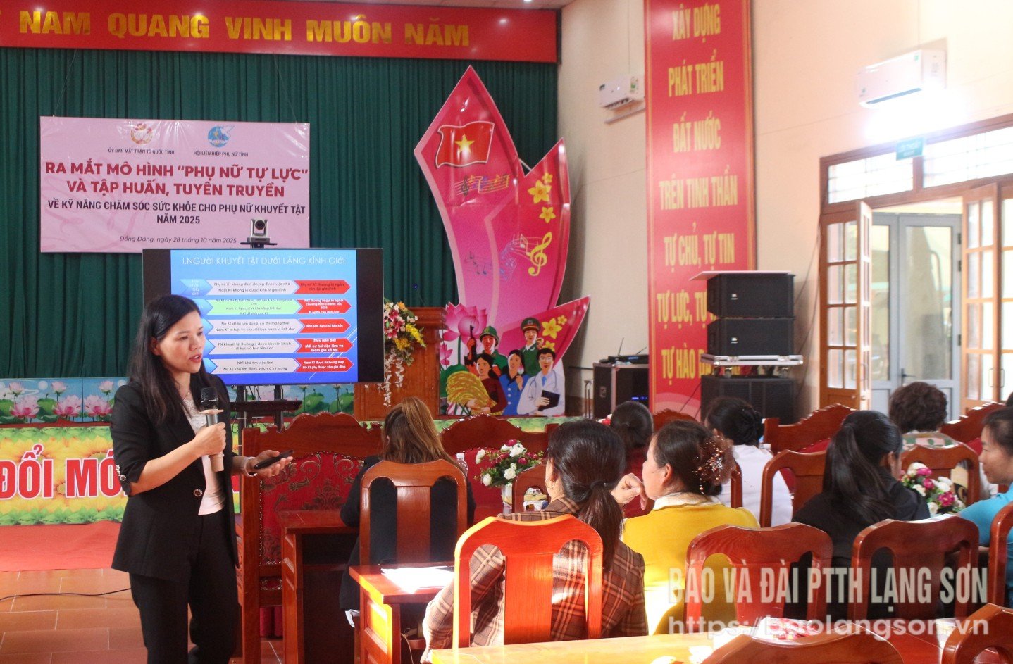 Reporter untuk mempromosikan pengetahuan tentang kesetaraan gender dan hak-hak penyandang disabilitas