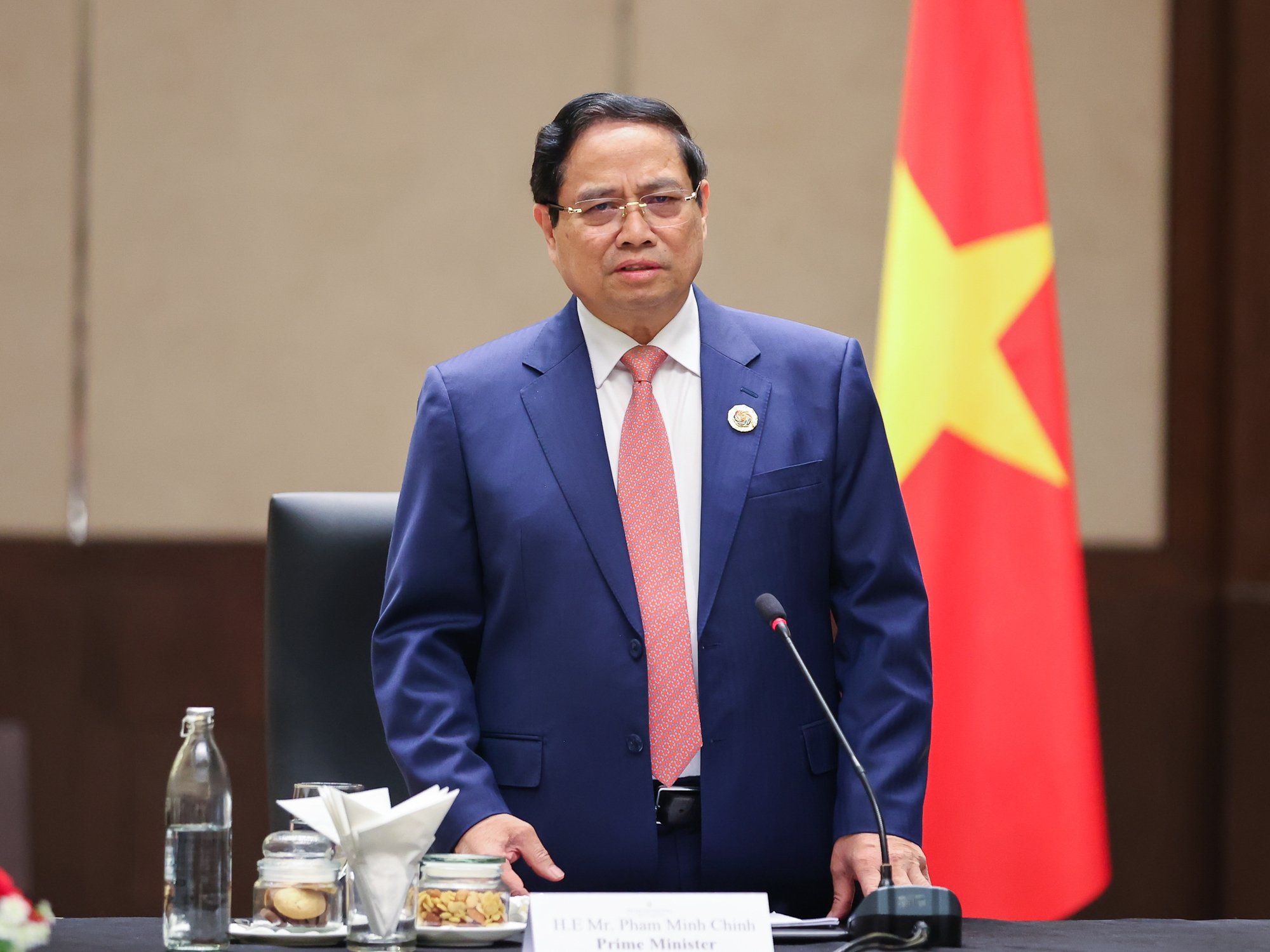Thủ tướng Phạm Minh Chính làm việc với đại sứ Việt Nam tại các nước ASEAN- Ảnh 1.