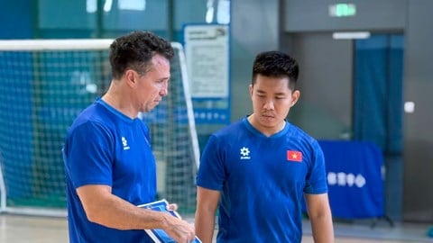 Vietnamský futsalový tým se aktivně připravuje na asijskou kvalifikaci