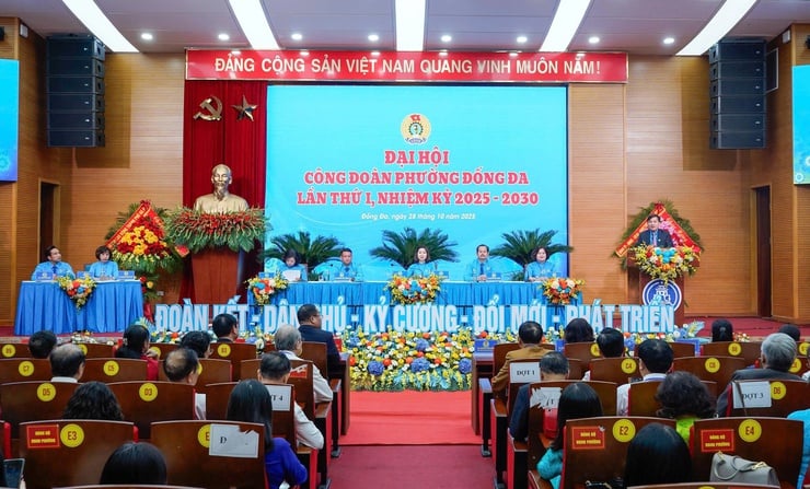 Tổ chức thành công Đại hội Công đoàn phường Đống Đa lần thứ I- Ảnh 1. Tổ chức thành công Đại hội Công đoàn phường Đống Đa lần thứ I- Ảnh 1.