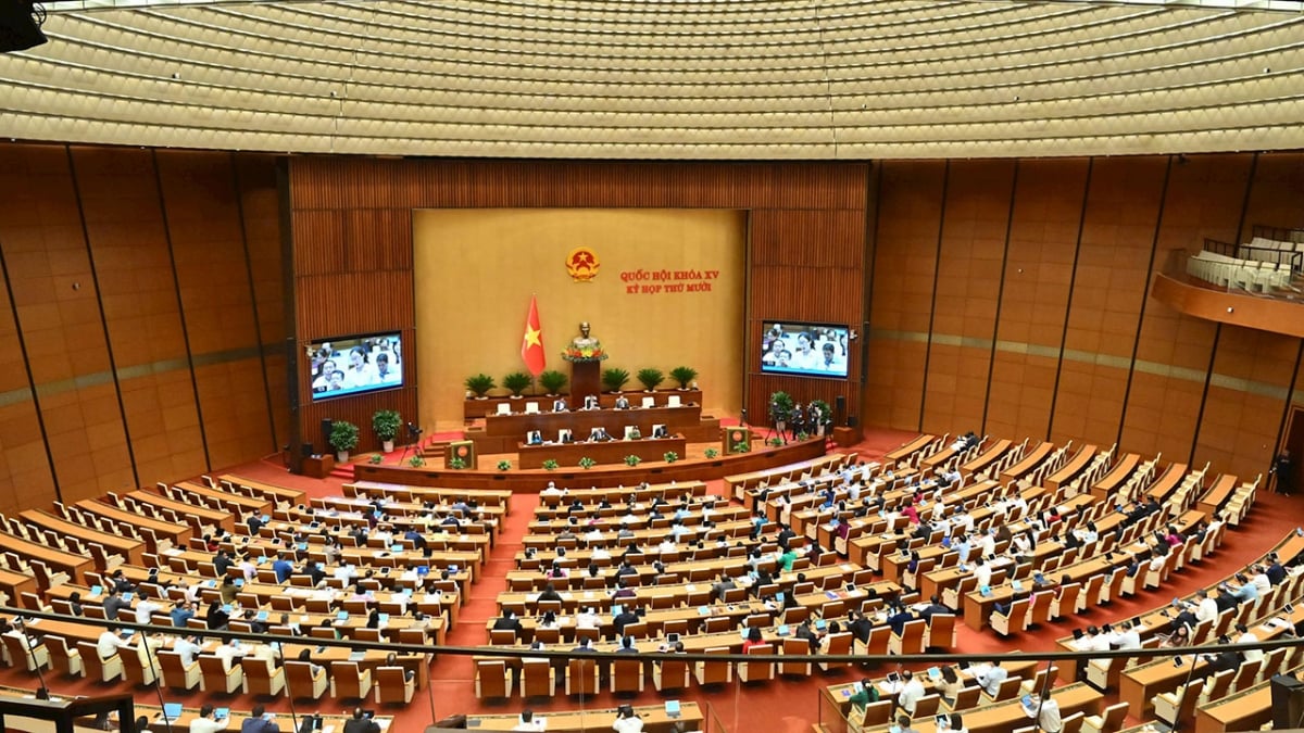 Toàn cảnh Kỳ họp thứ 10, Quốc hội khóa XV.