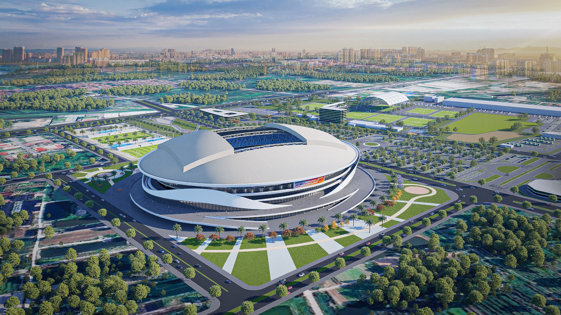 Hình ảnh nơi sắp xây sân vận động lớn nhất Việt Nam: Công trình thể thao tầm cỡ thế giới- Ảnh 13.