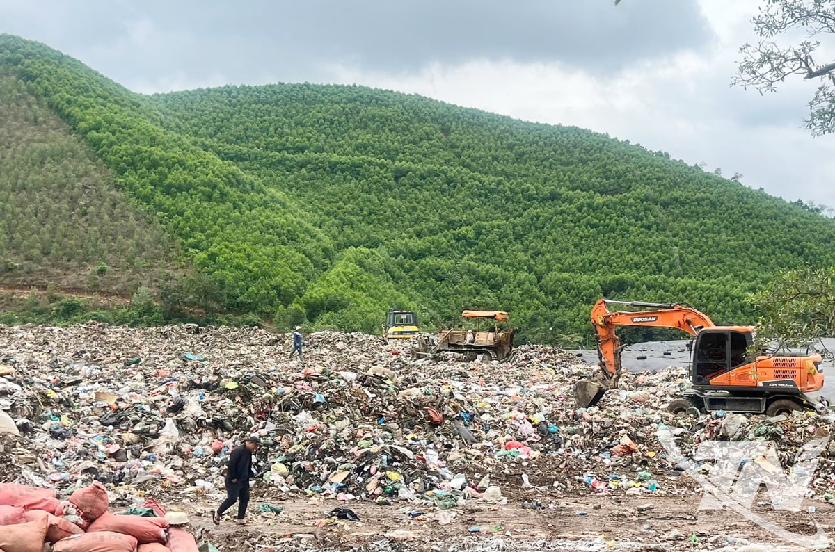 A Da Mai Hulladékkezelő Üzem hulladéklerakója.
