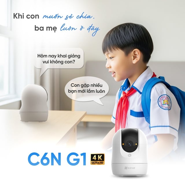 EZVIZ C6N G1 – Fordulópont az okos gondoskodásban - 2. kép. EZVIZ C6N G1 – Bước ngoặt cho Smart Caring- Ảnh 2.