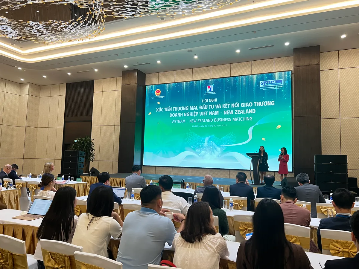 Осінній ярмарок 2025: місток співпраці між в'єтнамським та новозеландським бізнесом - Фото 1.