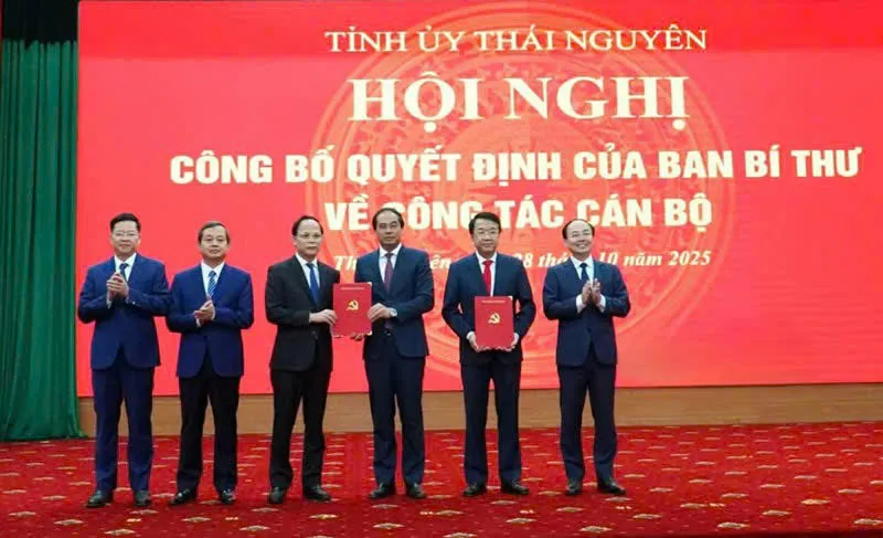 Ông Nguyễn Thanh Bình giữ chức Phó Bí thư Tỉnh ủy Thái Nguyên - Ảnh 1.