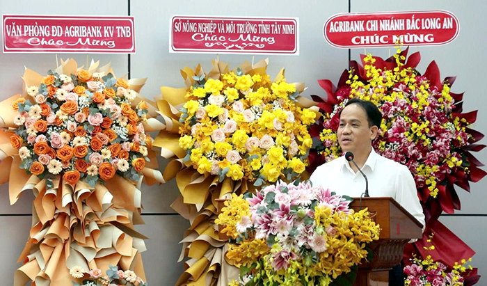 Undertecknande av samarbetsavtal mellan jordbruks- och miljödepartementet i Tay Ninh-provinsen och Agribank-filialer i området