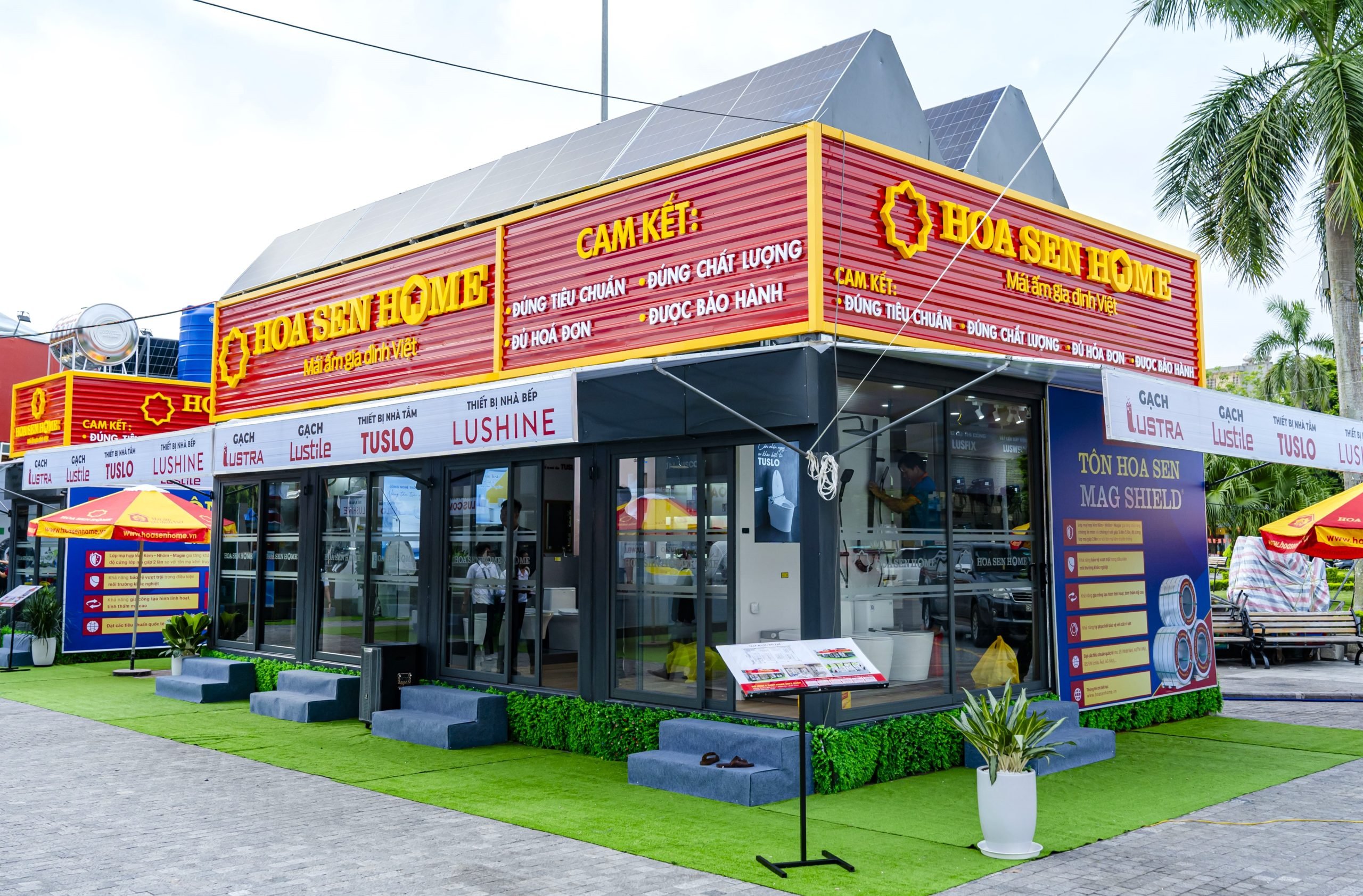 ស្តង់ Hoa Sen Home នឹងមានទីតាំងនៅកីឡដ្ឋាន Van Diem សង្កាត់ Phu Xuyen ទីក្រុងហាណូយ ចាប់ពីថ្ងៃទី 3 ដល់ថ្ងៃទី 9 ខែវិច្ឆិកា ឆ្នាំ 2025។