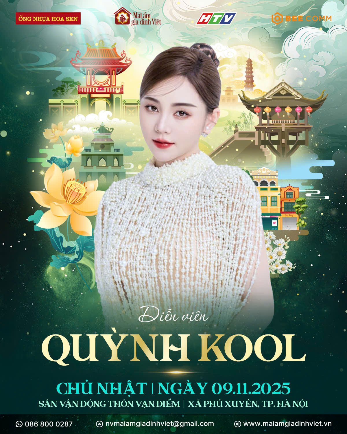 “ฉันพร้อมที่จะทำดีที่สุดเพื่อช่วยให้เด็กๆ เอาชนะความยากลำบาก” - นักแสดง Quynh Kool กล่าว