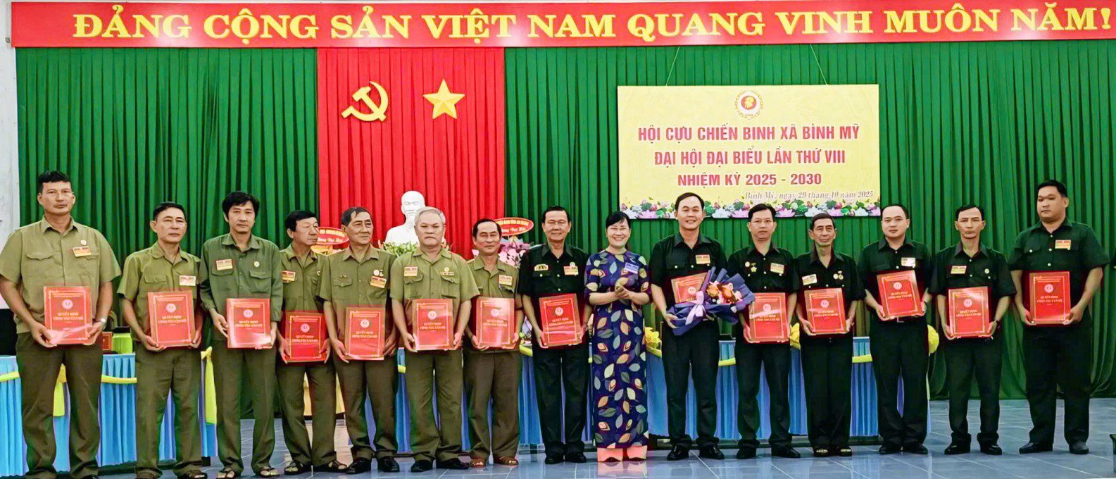 Binh My se empenha para que 100% dos membros veteranos não precisem mais viver em casas improvisadas e dilapidadas.