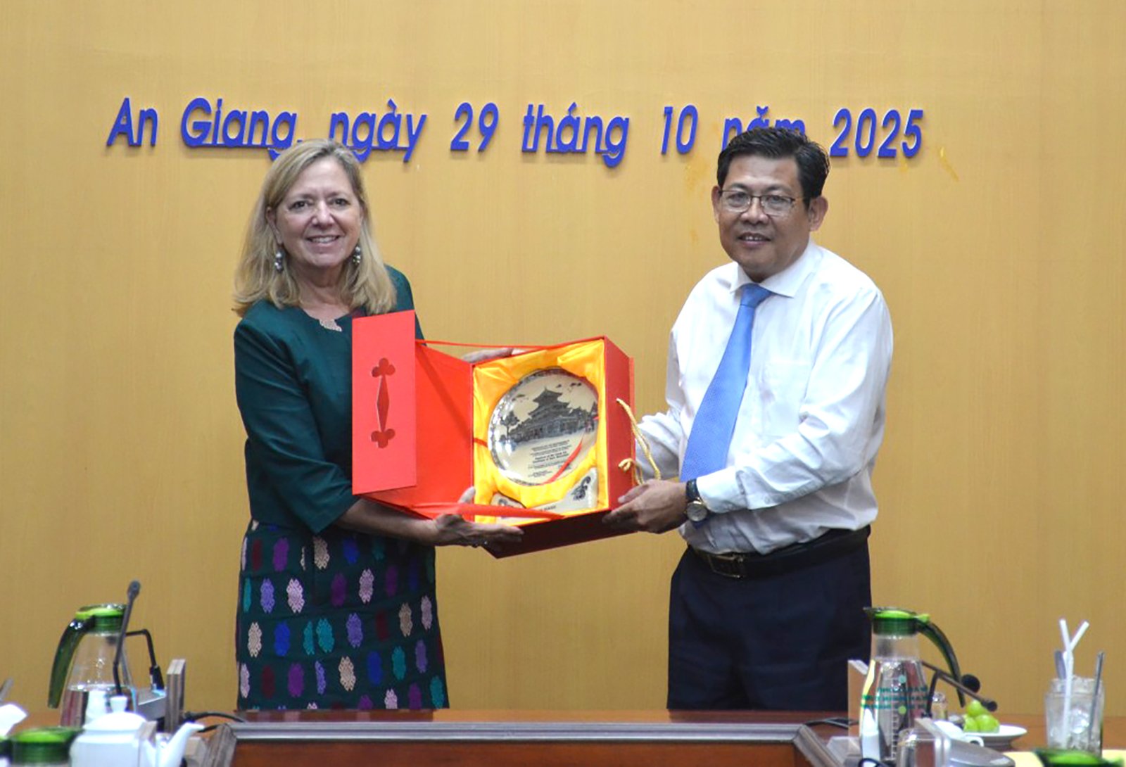 An Giang mottar en arbeidsdelegasjon fra Verdensbanken