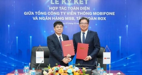 MSB và Mobifone bắt tay mở rộng hệ sinh thái tài chính - viễn thông