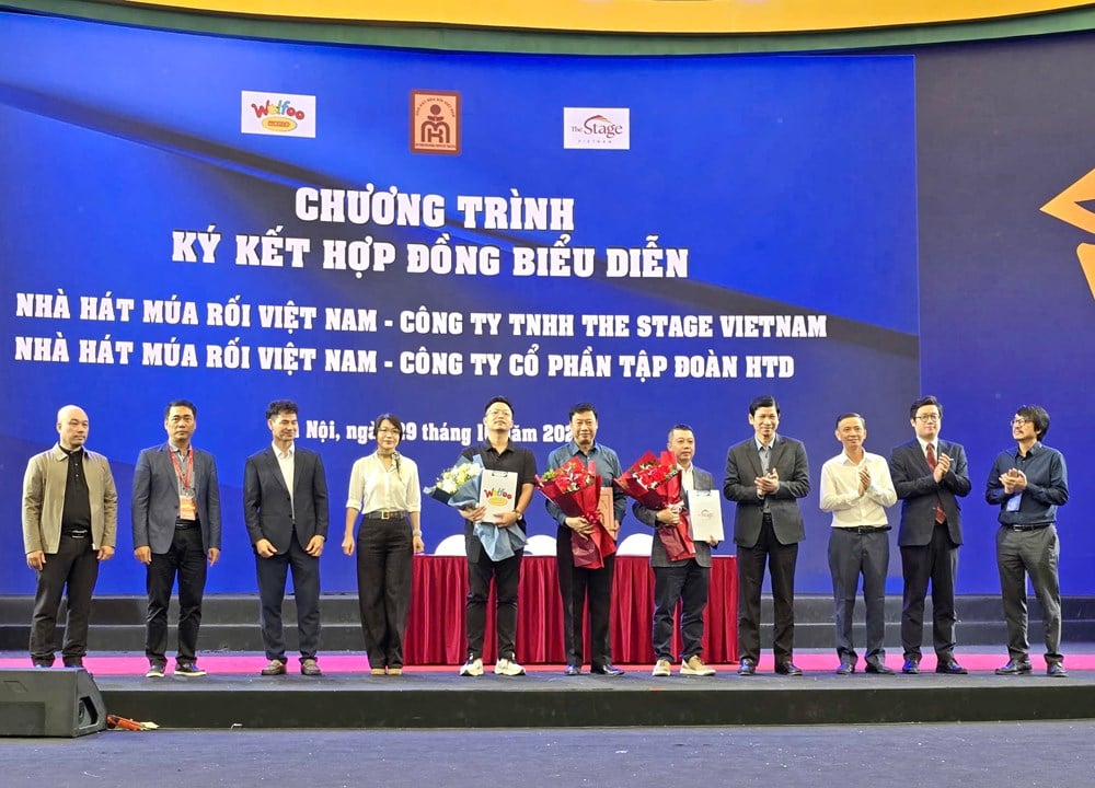 Nhà hát Múa rối Việt Nam ký kết hợp đồng biểu diễn với hai doanh nghiệp hơn 20 tỉ đồng - ảnh 4