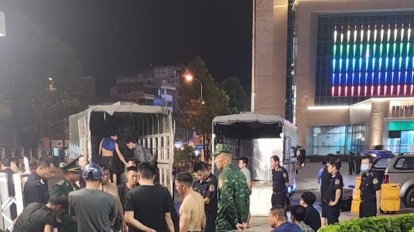 Hội nghị phối hợp chống buôn lậu và gian lận thương mại của Chi cục Hải quan khu vực VII với các ban ngành liên quan vừa qua.