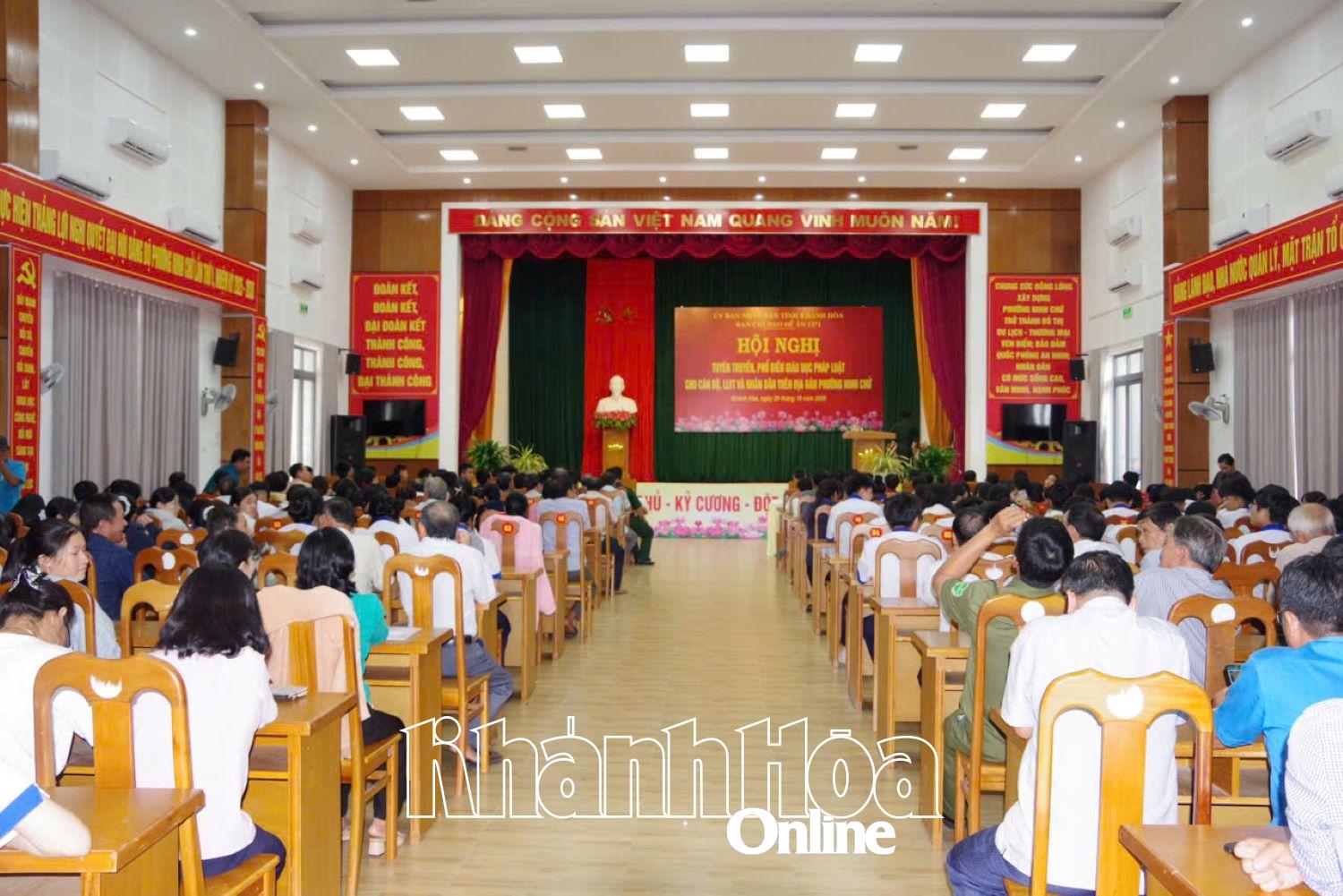 Escena de conferencia.