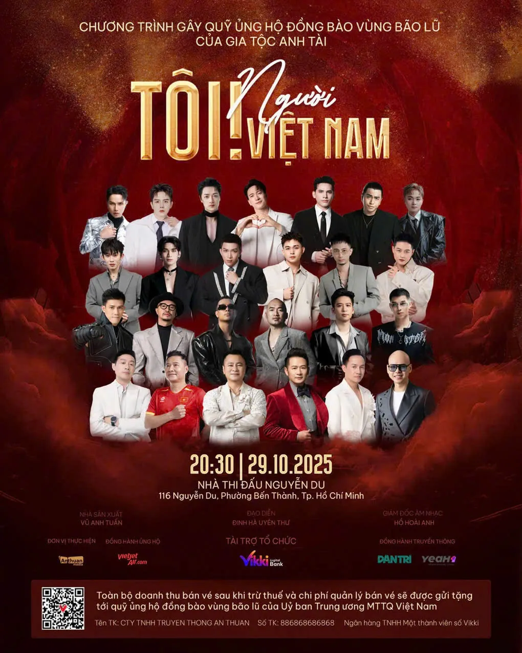 Vietjet đồng hành cùng các Anh Tài gây quỹ ủng hộ đồng bào thiệt hại do bão lũ - Ảnh 1.