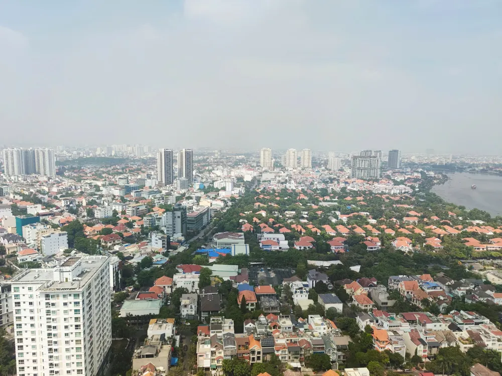 호치민시 구 도심 지역의 한 구석. 사진: HOANG HUNG