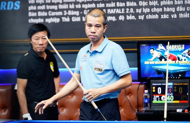 Bilhar: Identificando o adversário mais forte de Tran Quyet Chien na Copa do Mundo de Gwangju - Foto 1. Billiards: Xác định đối thủ cực mạnh của Trần Quyết Chiến tại World Cup Gwangju- Ảnh 1.