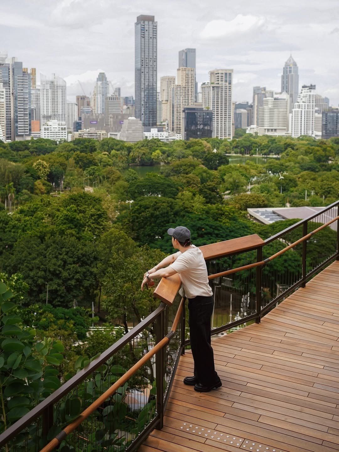 Koutek umělecké fotografie v Roof Parku.