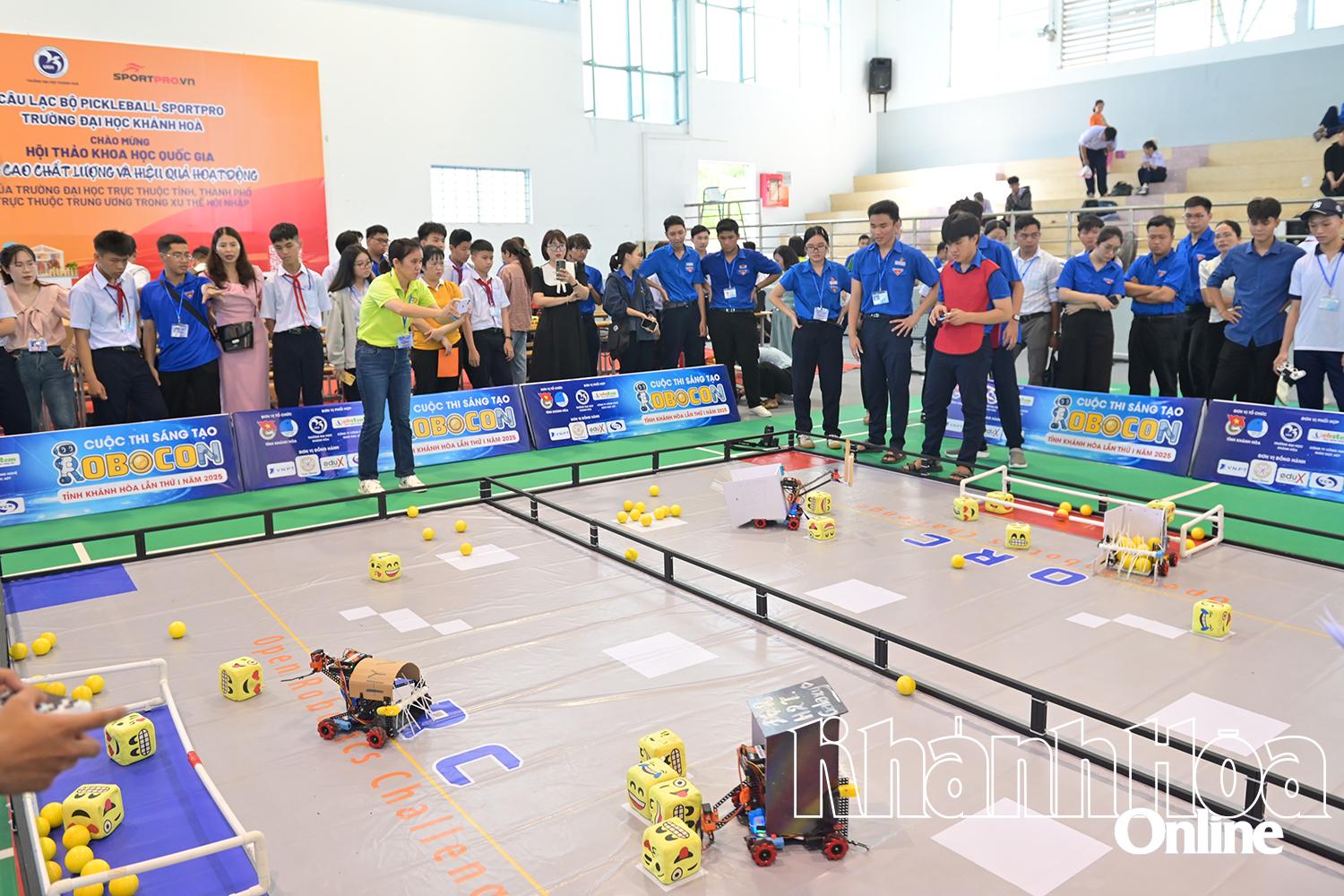 Cuộc thi Sáng tạo Robocon tỉnh Khánh Hòa lần thứ I năm 2025 do Tỉnh đoàn tổ chức.