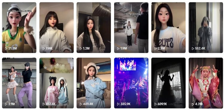 ນັບແຕ່ມີຊື່ສຽງດ້ວຍວິດີໂອເຕັ້ນລຳທີ່ຈັບອົກຈັບໃຈ, Quynh Bei ຍາມໃດກໍຮັກສາຮູບແບບຂອງຕົນດ້ວຍຮູບແບບ “ເຊື່ອງຊ້ອນ”. quy-1.png